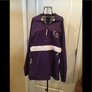 Relay for Life hooded, pull over wind breaker